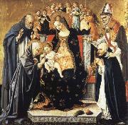 The Mystic Marriage of Saint Catherine of Siena Lorenzo di Alessandro da Sanseverino